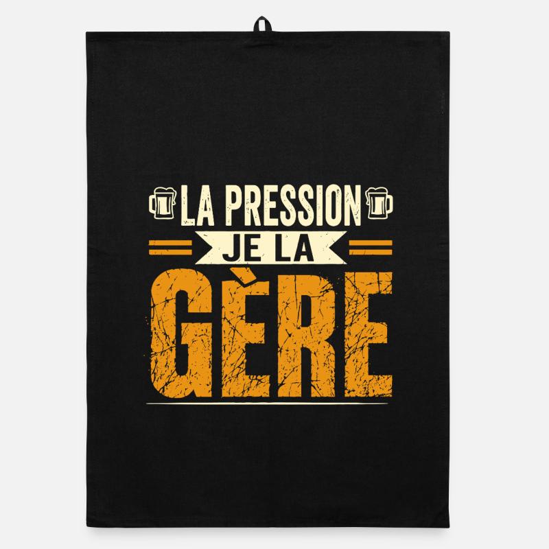 La pression je la gère Torchon bio