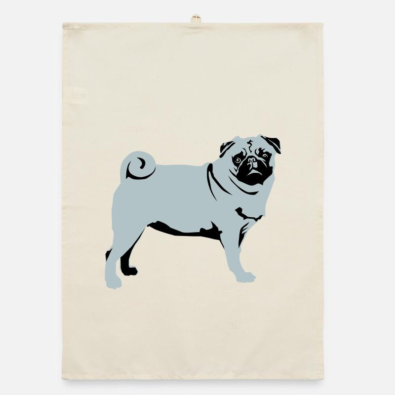 Mops Organic Geschirrtuch