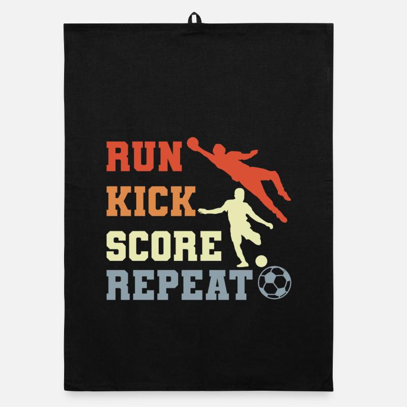Routine de joueur de football Torchon bio