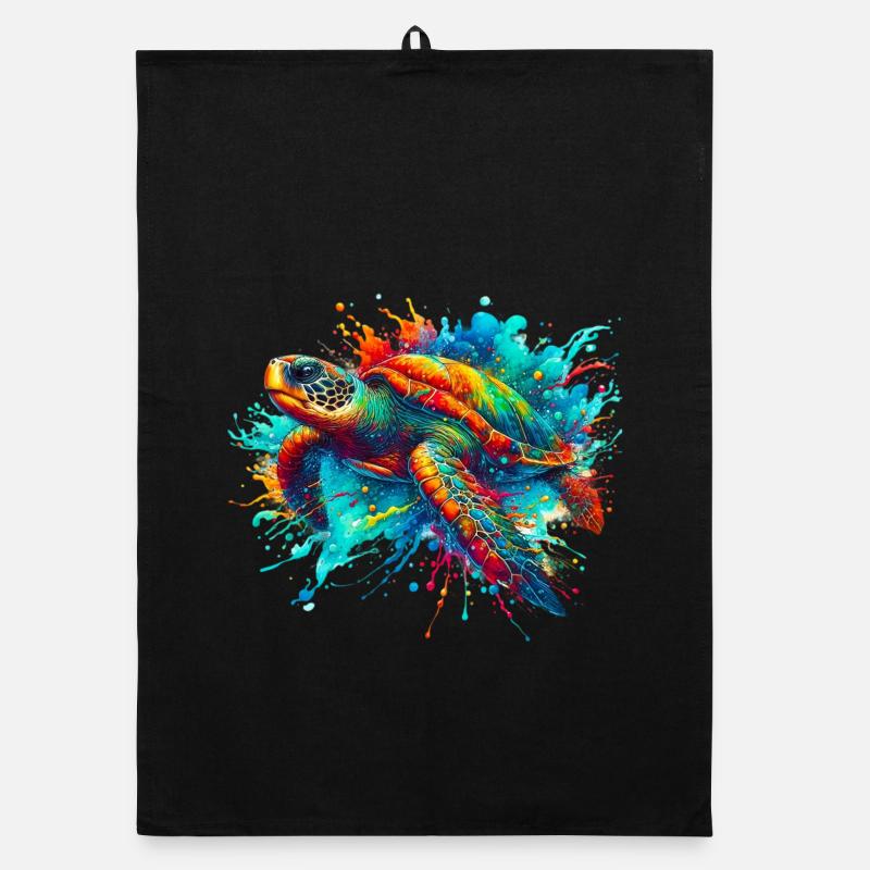 Turtle Organic dish towel