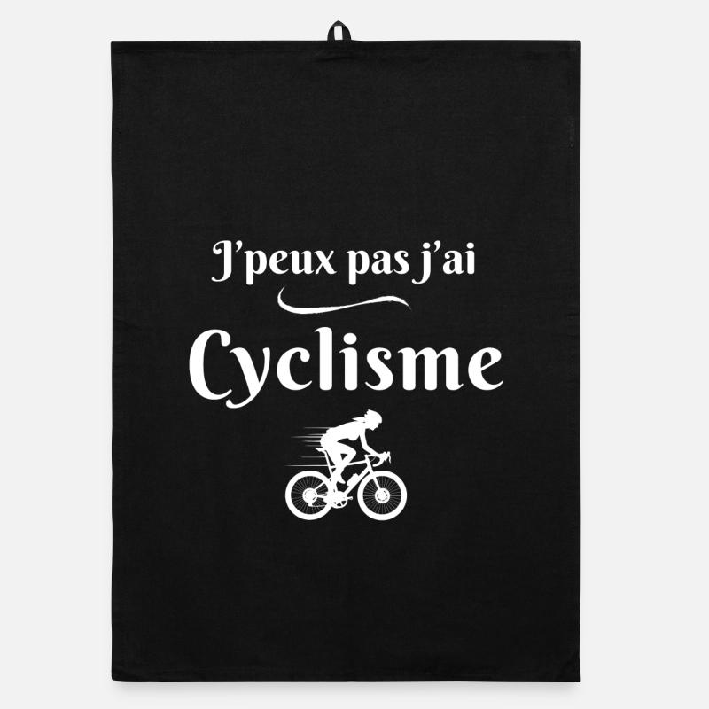 cycling, cycling, cycling Organic dish towel