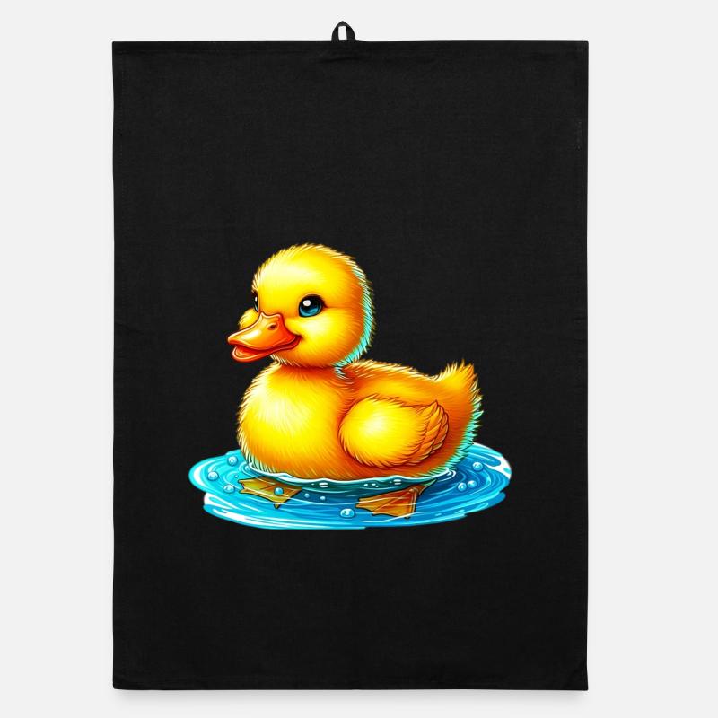 Duckling Duck Duck Duck Organic dish towel