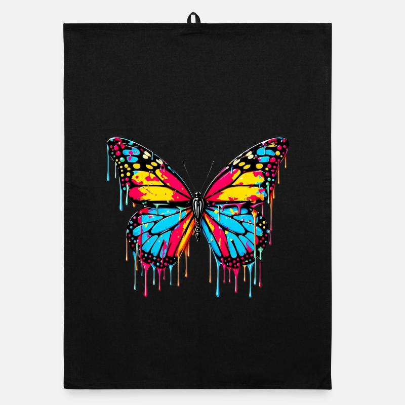 Butterfly Organic dish towel