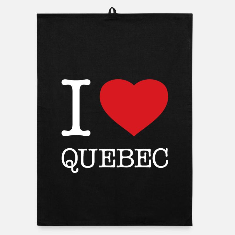 J’ADORE LE QUÉBEC Torchon bio
