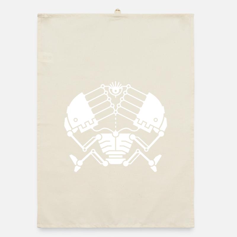 3rd Eye Robotics - white version Organic dish towel