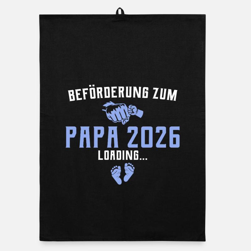 Promotion to Dad 2026 loading Organic dish towel