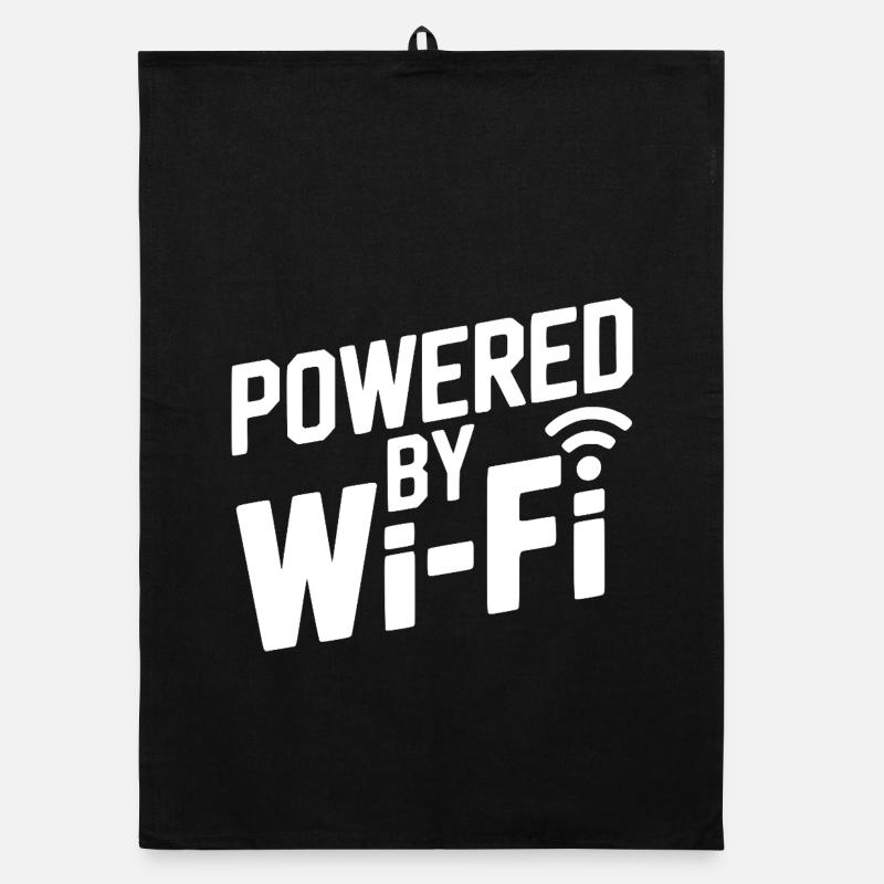 Propulsé par le Wi-Fi Torchon bio