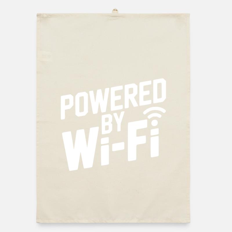 Propulsé par le Wi-Fi Torchon bio