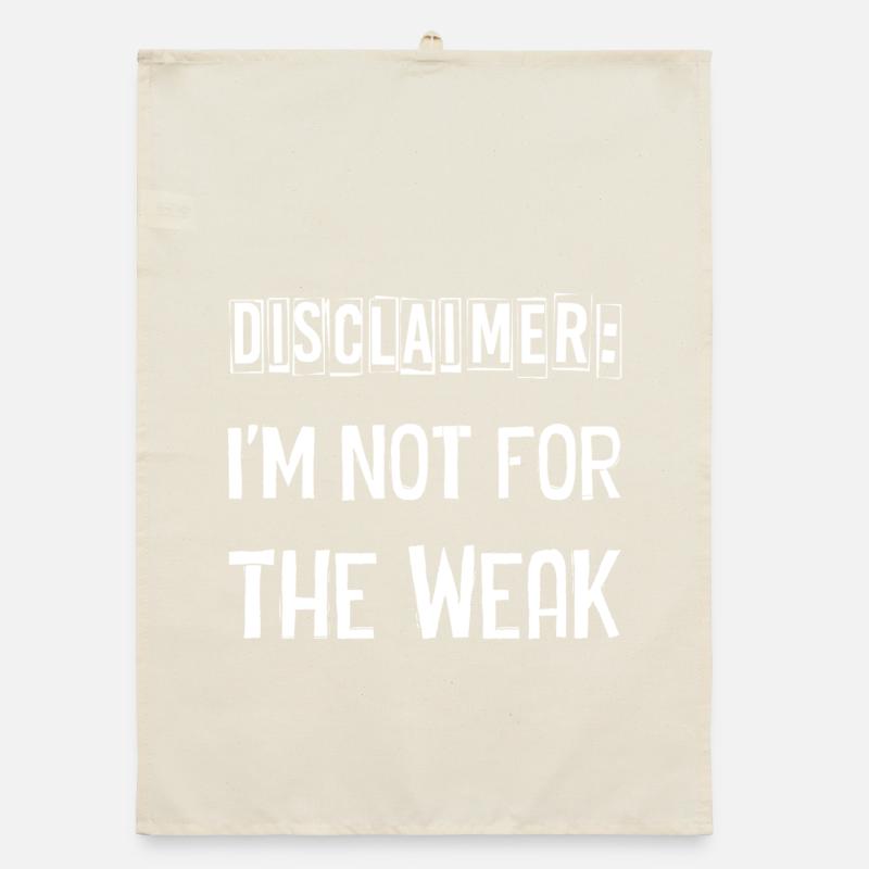 I'm not for the weak Organic dish towel