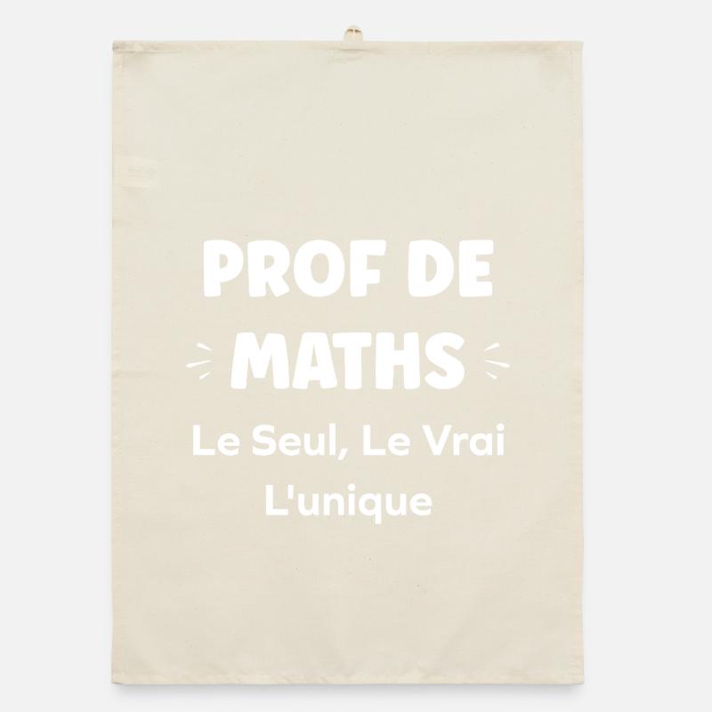 Teacher Maths Unique True Organic dish towel