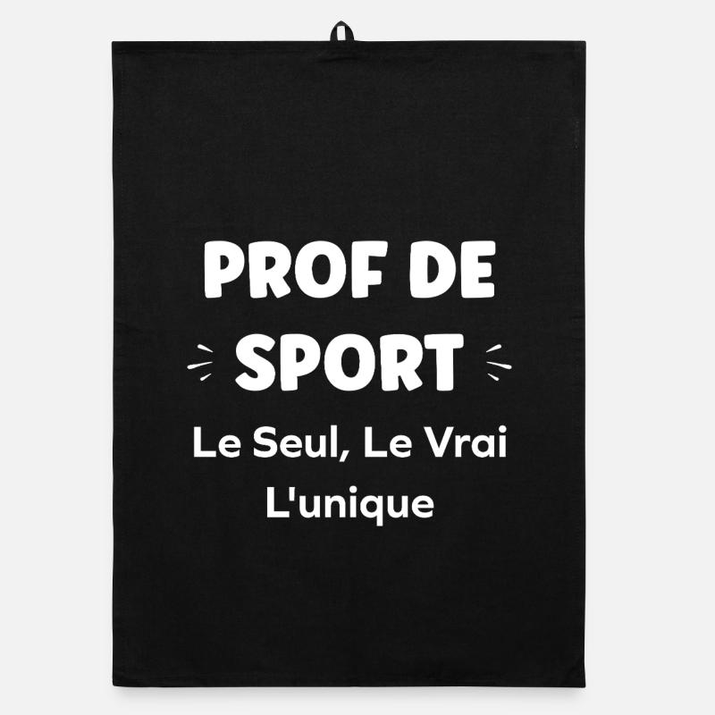 Sportlehrer: das Einzigartige und das Wahre Organic Geschirrtuch