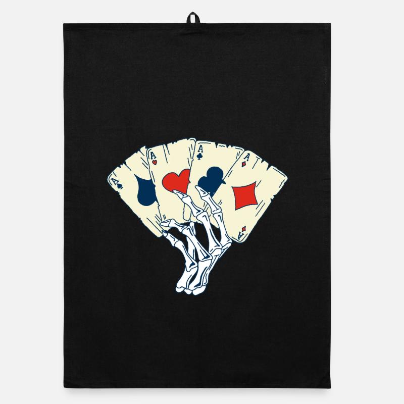 The Deadly Game Organic dish towel