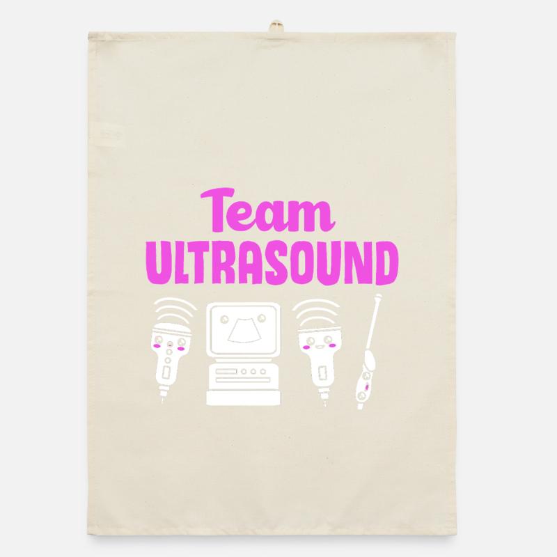 Ultraschall Techniker Ultraschalltechniker Organic Geschirrtuch