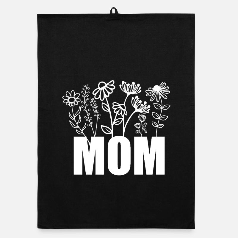 MOM Fleurs Torchon bio