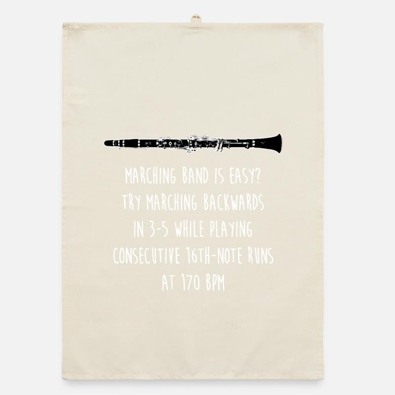 Backward Cadence Marching Tee Organic dish towel