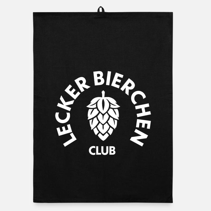 Lecker Bier Organic Geschirrtuch