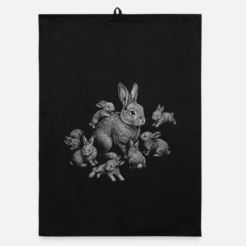 Rabbit Organic dish towel