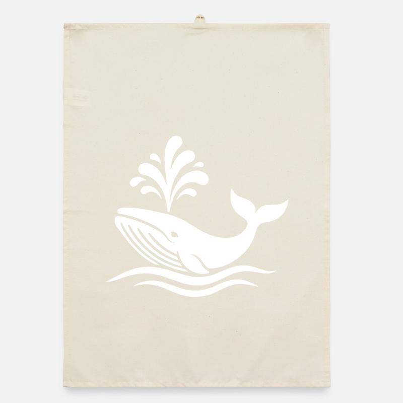 whale Organic dish towel