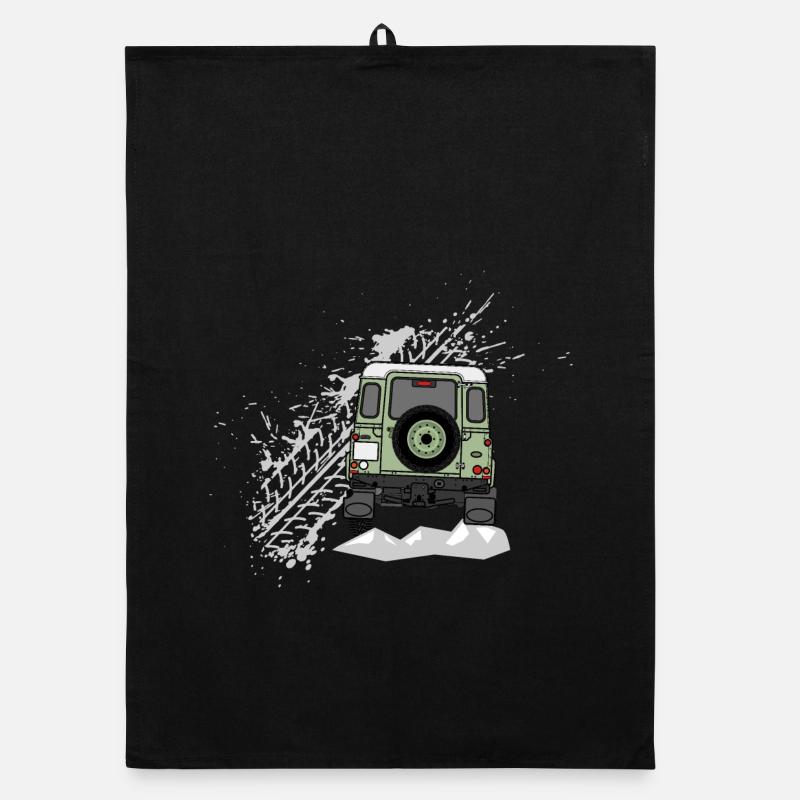 Defender Splash Rear - Torchon bio - noir