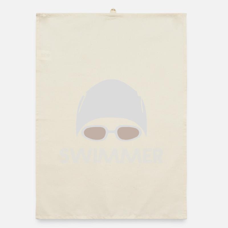 Swimmer Organic dish towel