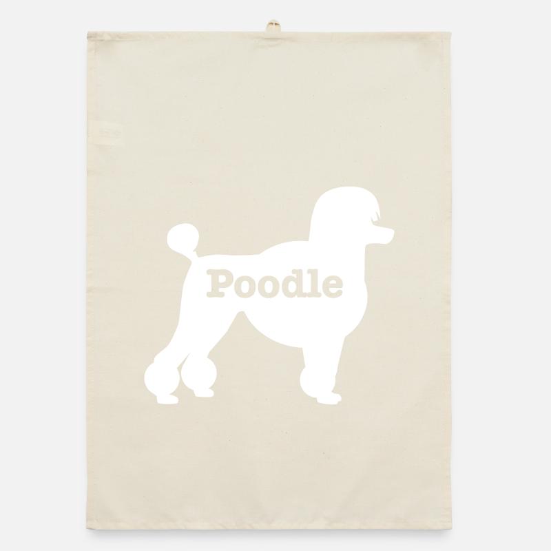Poodle Organic dish towel