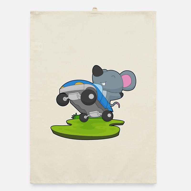 Mouse Auto Organic dish towel