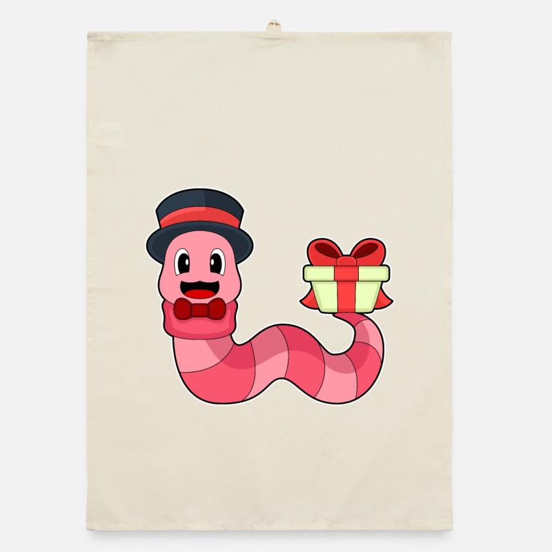 Worm Groom Package Wedding Organic dish towel