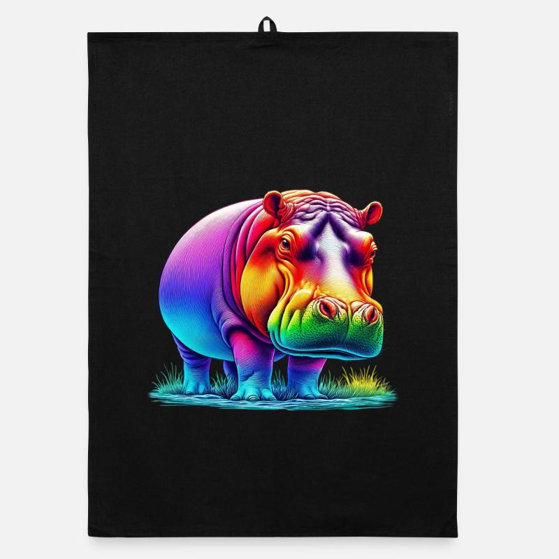 Nilpferd Organic Geschirrtuch