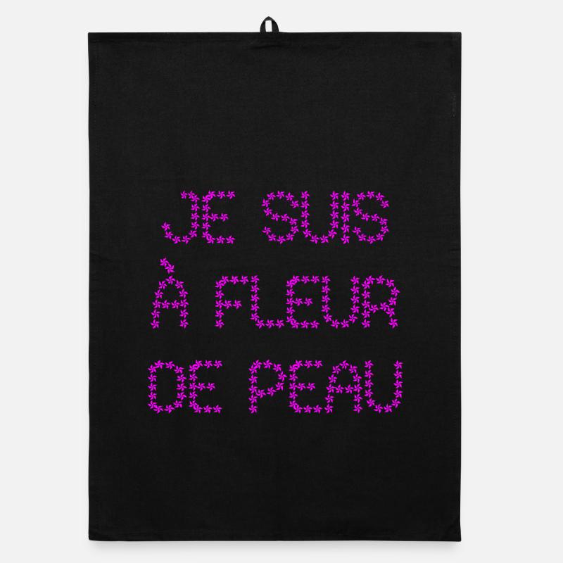 ICH BIN GERADE! Organic Geschirrtuch