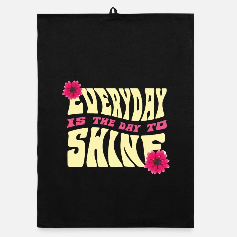 Radiate every day Design Organic dish towel