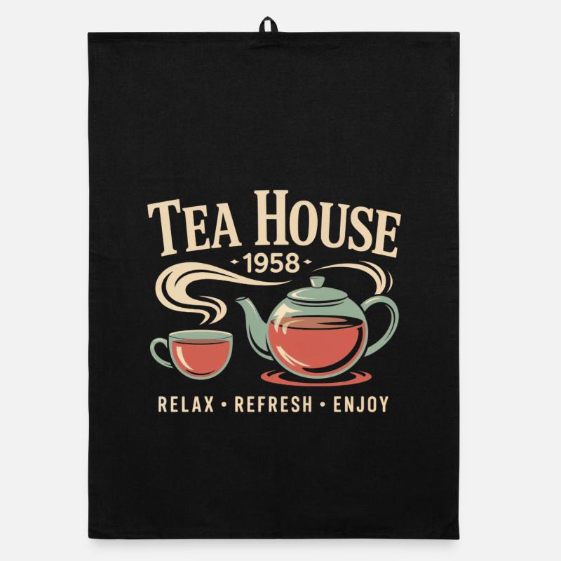 Maison de thé 1958 Torchon bio