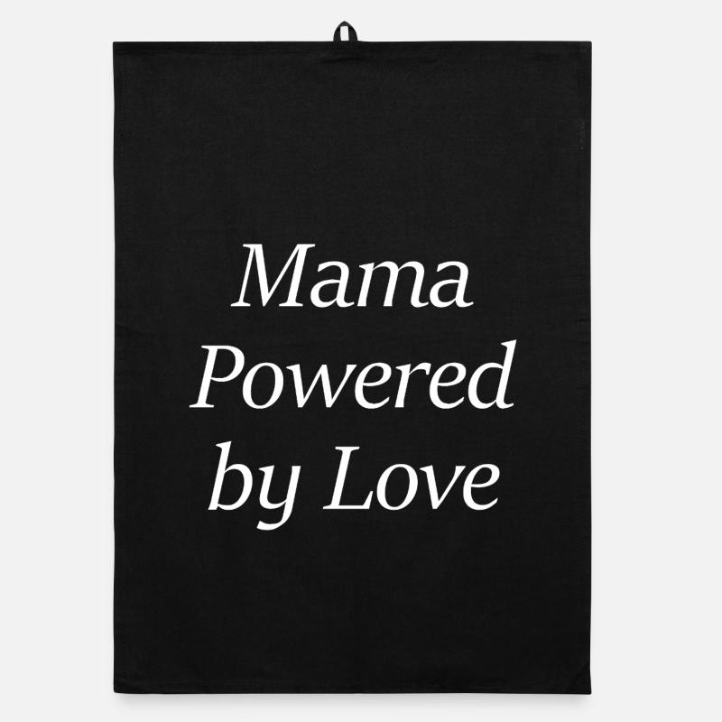Mama Powered by Love Organic Geschirrtuch