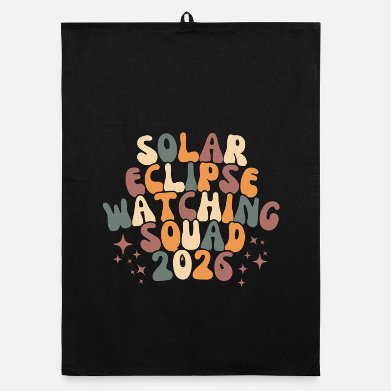 Équipe rétro Sun Eclipse Torchon bio