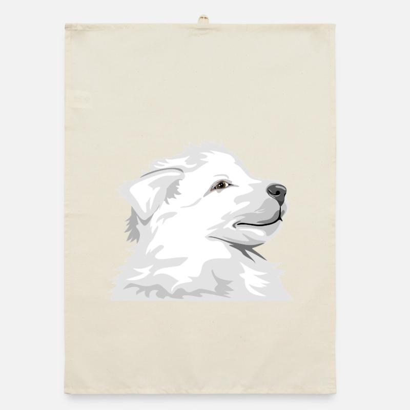 Chiot blanc Torchon bio