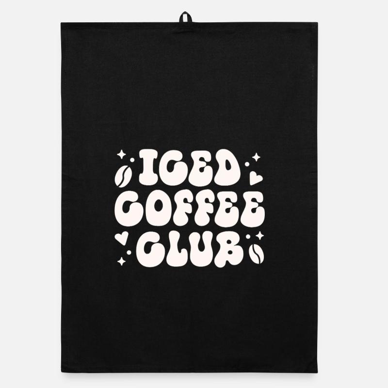 Latte cold brew club de café glacé Torchon bio