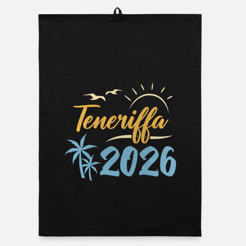 Teneriffa 2026 Organic Geschirrtuch