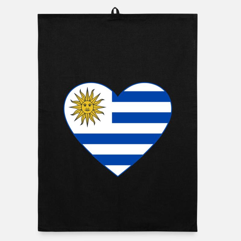 Uruguay_Flagge_Herz Torchon bio