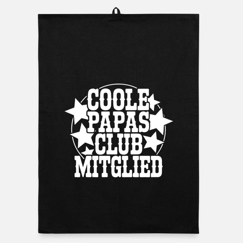 Cool Papas Club Member Organic dish towel