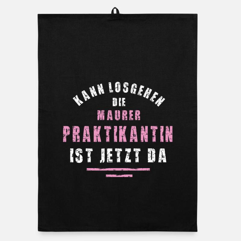 Bricklayer Intern Thank You Internship Masonry Organic dish towel