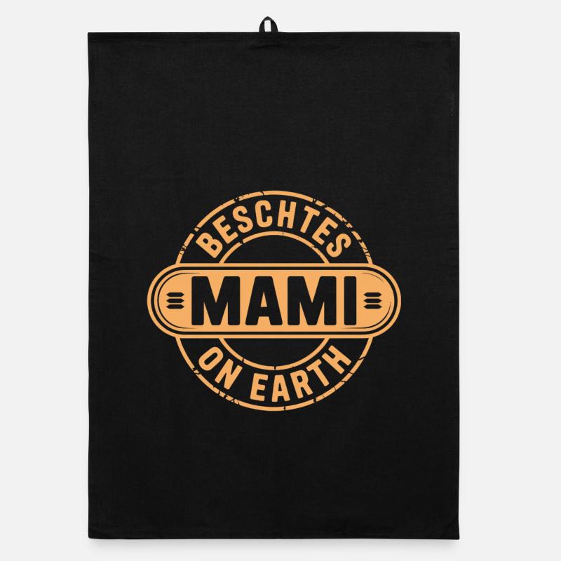 Beschtes Mami Schweizerdeutsch Muttertag Organic Geschirrtuch
