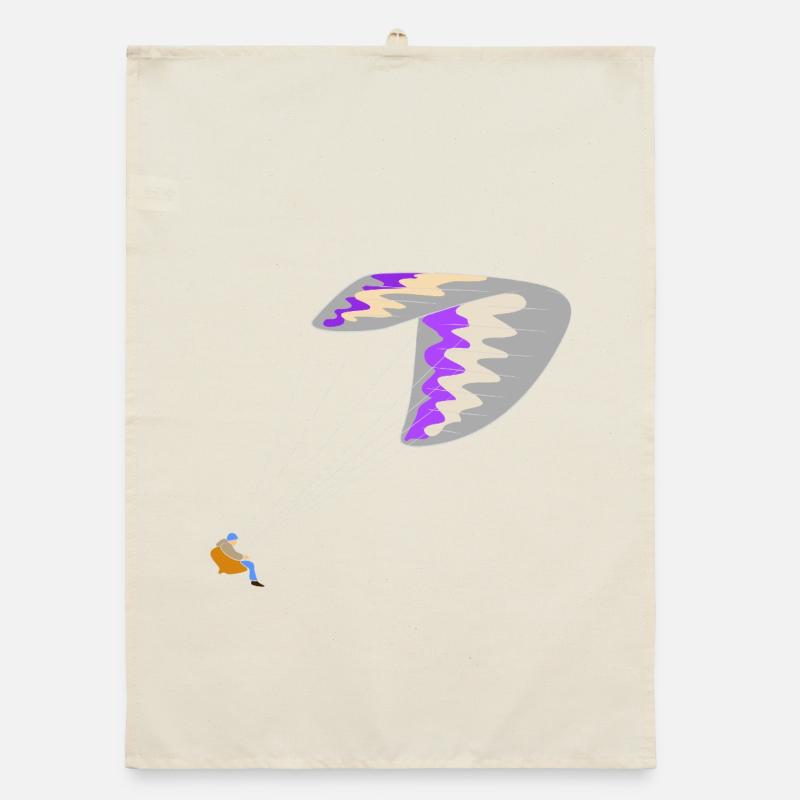 Paraglider Organic dish towel