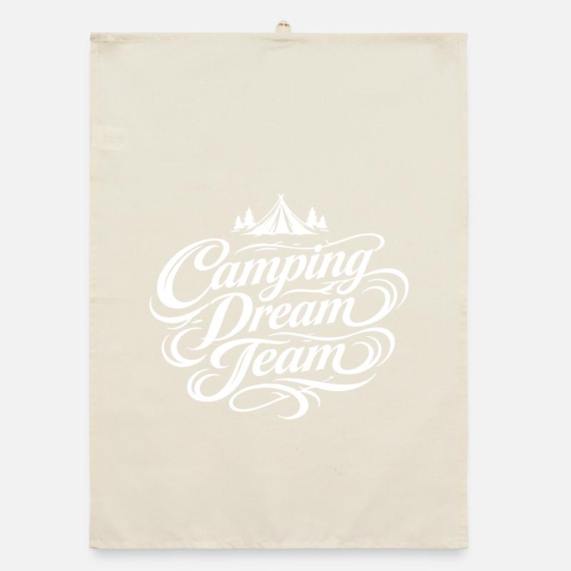 Camping Dream Team Organic Geschirrtuch