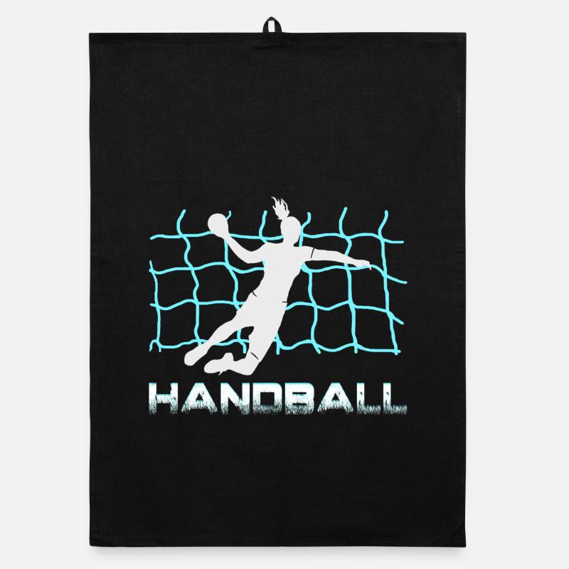 Saut du gardien de handball Torchon bio