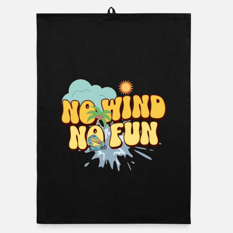 Pas de vent, pas de plaisir Torchon bio