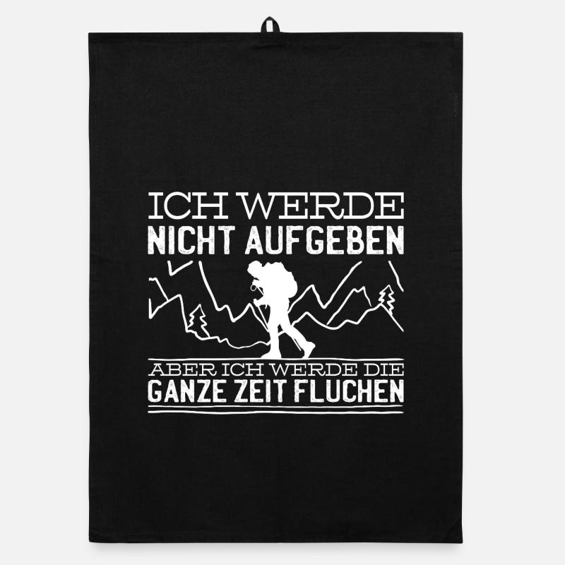 Wander Spruch Organic Geschirrtuch