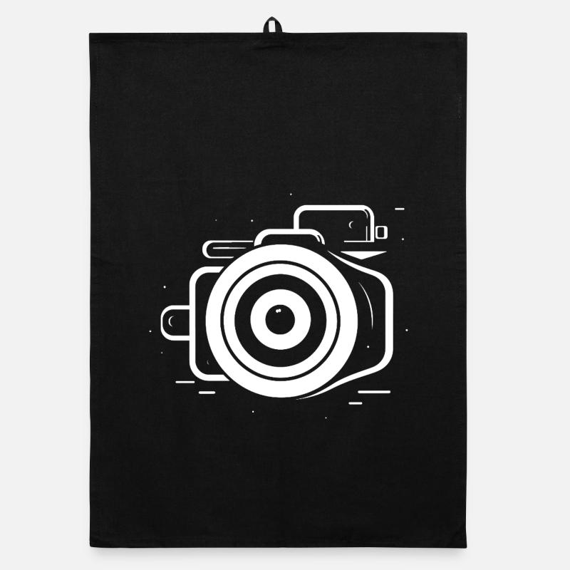 Camera Focus Organic dish towel