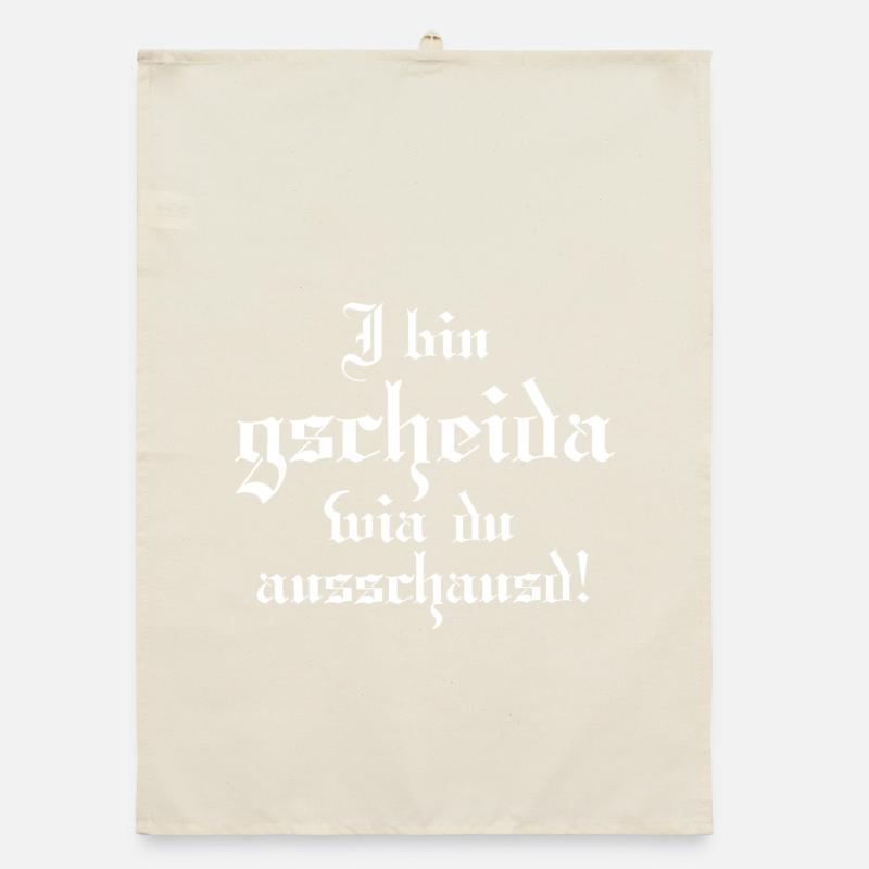 Gscheider wia du Organic Geschirrtuch