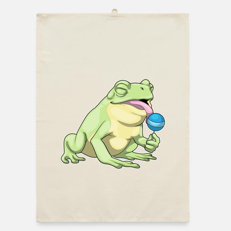 Sucette grenouille Torchon bio