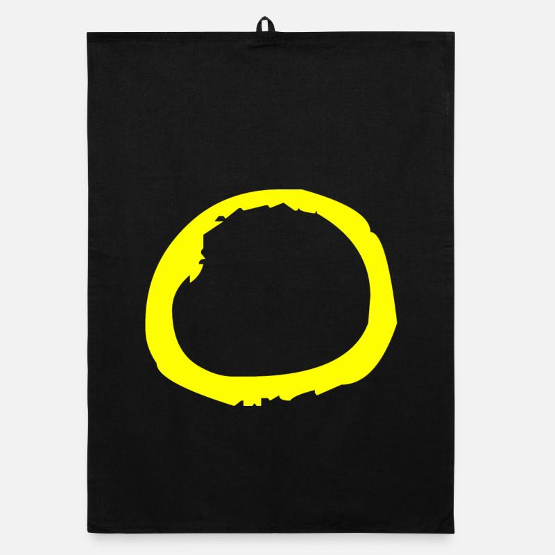 Buchstabe O Organic Geschirrtuch