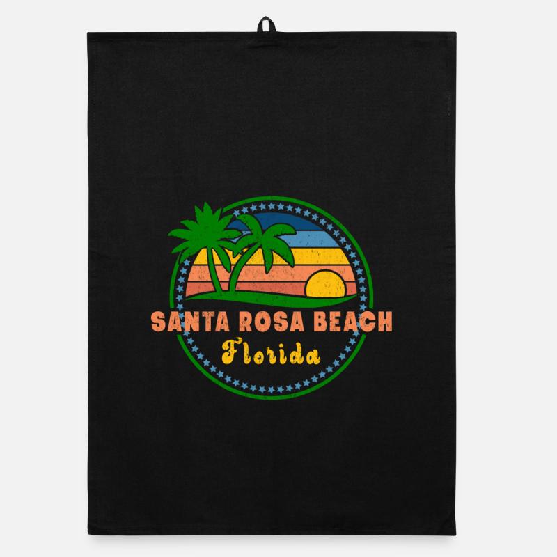 Santa Rosa Beach Organic dish towel